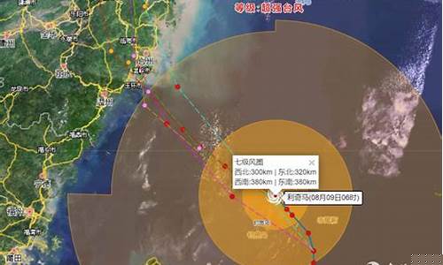 利奇马台风路径_利奇马台风路径图